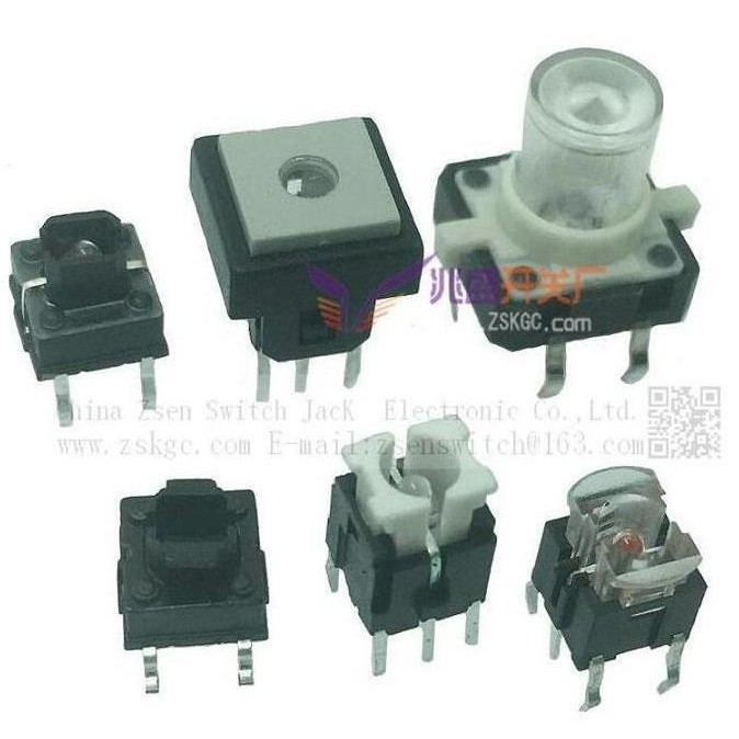 按钮开关带灯LED 按键开关带灯 带灯轻触开关 带灯开关 LED开关