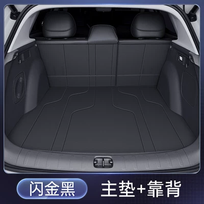 Trunk Mat: leather protective mat, accessories - shiny-gold-blacksingle-seat-cushion-backrest-cushion-212t01-shangjie-z7-26-models