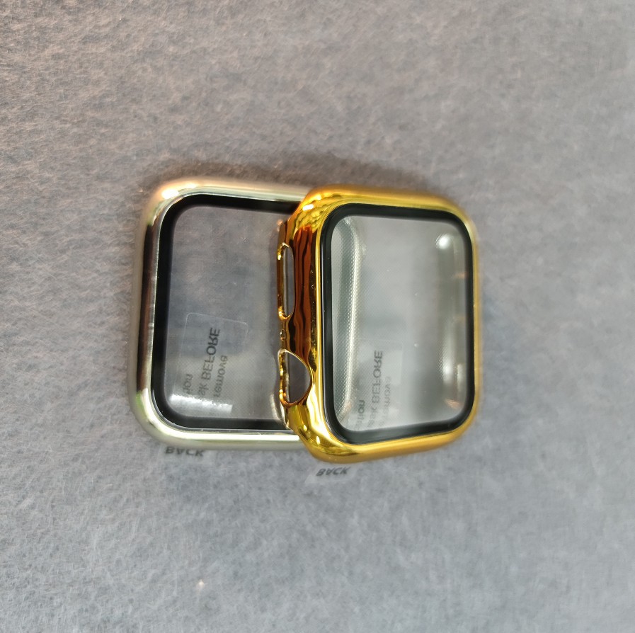 apply Apple watch electroplate 360 shell+Tempered one All inclusive Protective shell iwatch Watch case film