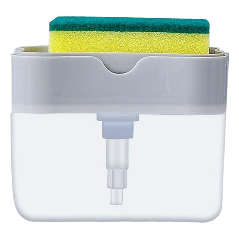 Detergente transfronteriza prensa limpieza olla cepillo de cocina automática líquido añadir caja de fregado almohadilla plato cepillo olla jabón caja