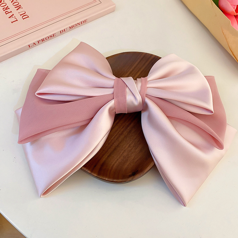 Women's Sweet Bow Knot Alloy Cloth Hair Clip display picture 2