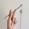 Серебристая бамбуковая, круг B