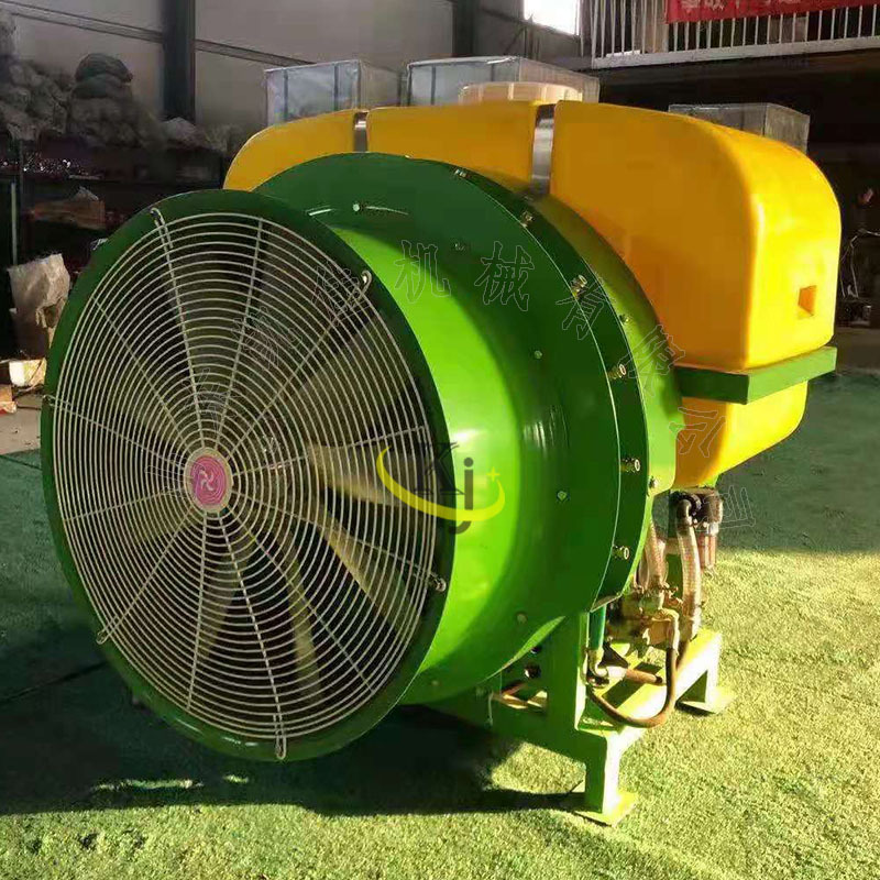 农用送风汽油柴打药设备 车载式果树打药机 自走式果园送风打药机