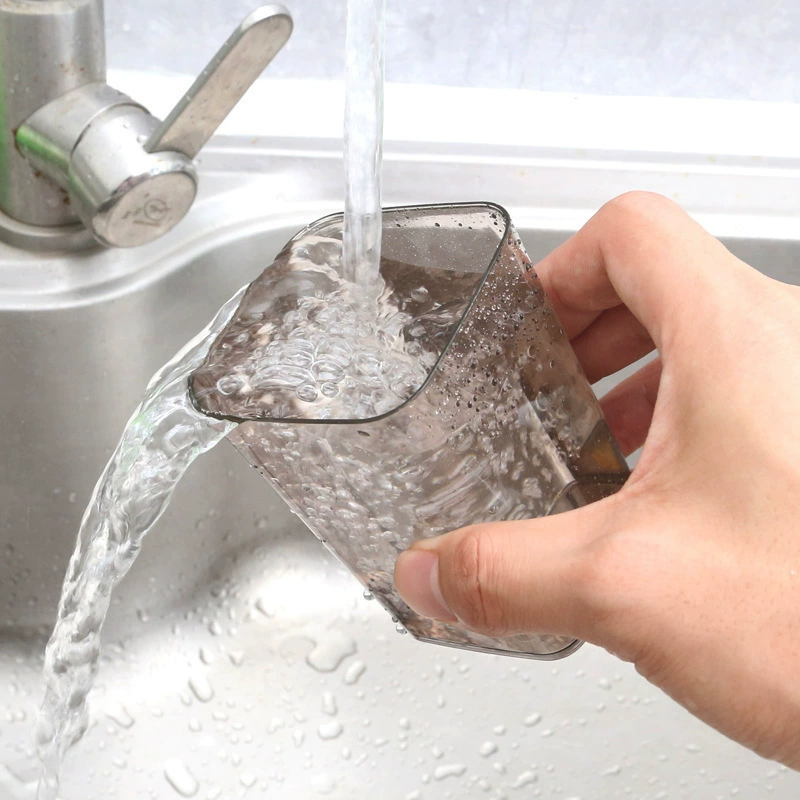 Transparent creative plastic mouthwash, for beloved, increased thickness