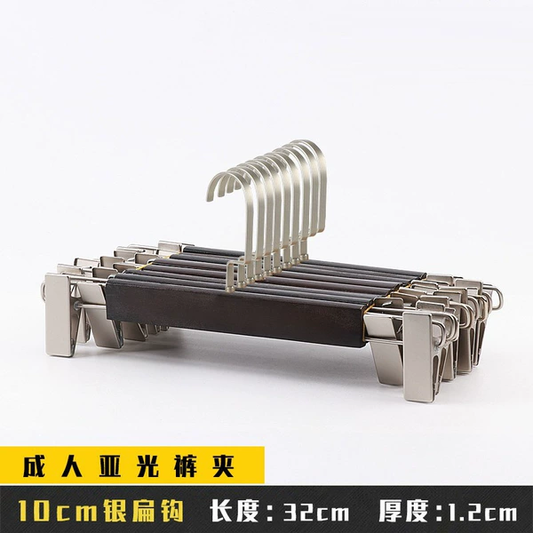 35. Asian pants clip adult [Silver flat hook]