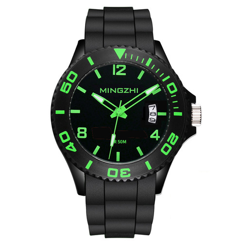 Youth Dual-Display Electronic Watch with Night Light Calendar Multifunction Children's Waterproof Quartz Watch