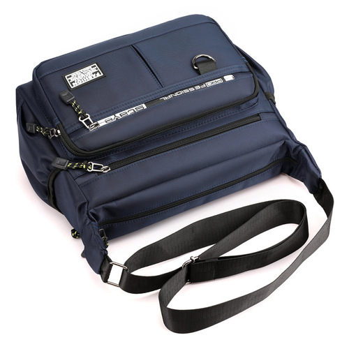 Large Capacity Men's Shoulder Bag Waterproof Durable Backpack with Multiple Pockets Business Bag Business Casual Men's Crossbody Bag