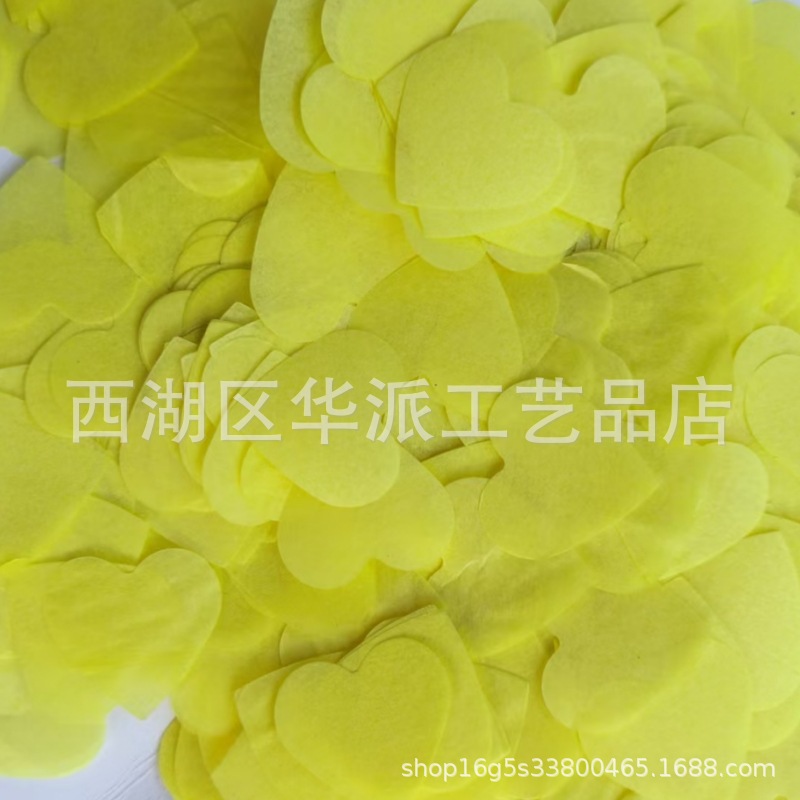 10g colorido 2.5cm confeti de amor fiesta de bodas de San Valentín sosteniendo pétalos globos transparentes relleno de bola de olas