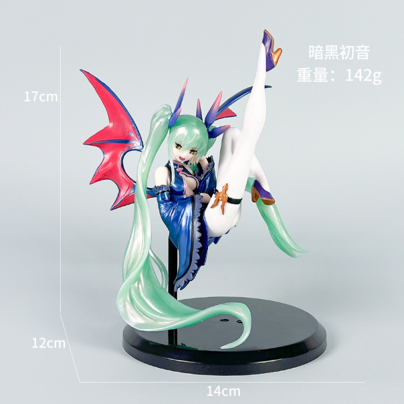 初音未来手办动漫水冰月美少女蕾姆花嫁穹妹二次元公仔模型摆件批|undefined