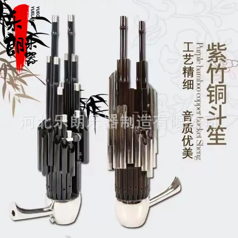 笙乐器17簧豫剧铜斗扩音笙21河南曲剧笙笙工厂批发成人儿童初学