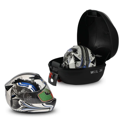 Motorcycle trunk: locomotive storage box