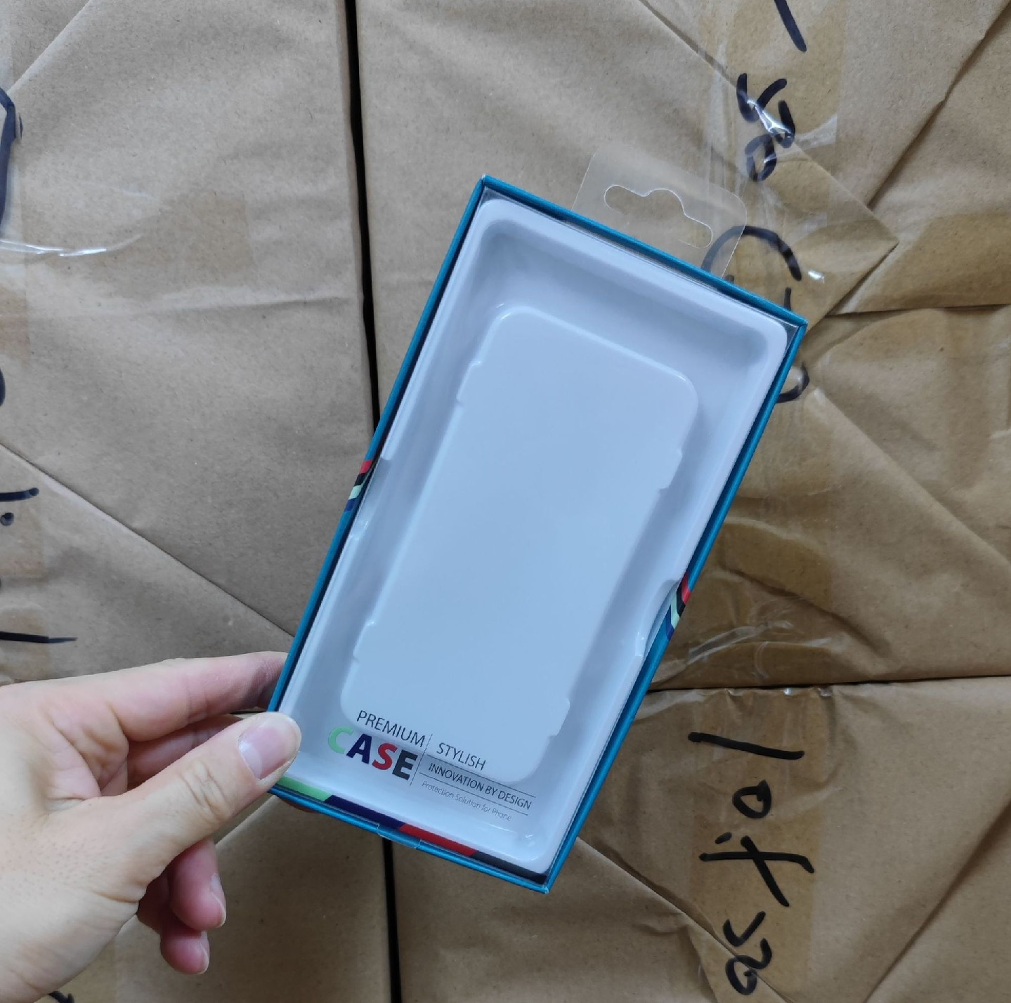 큰 파란색 선물 상자 (190*105*20)mm