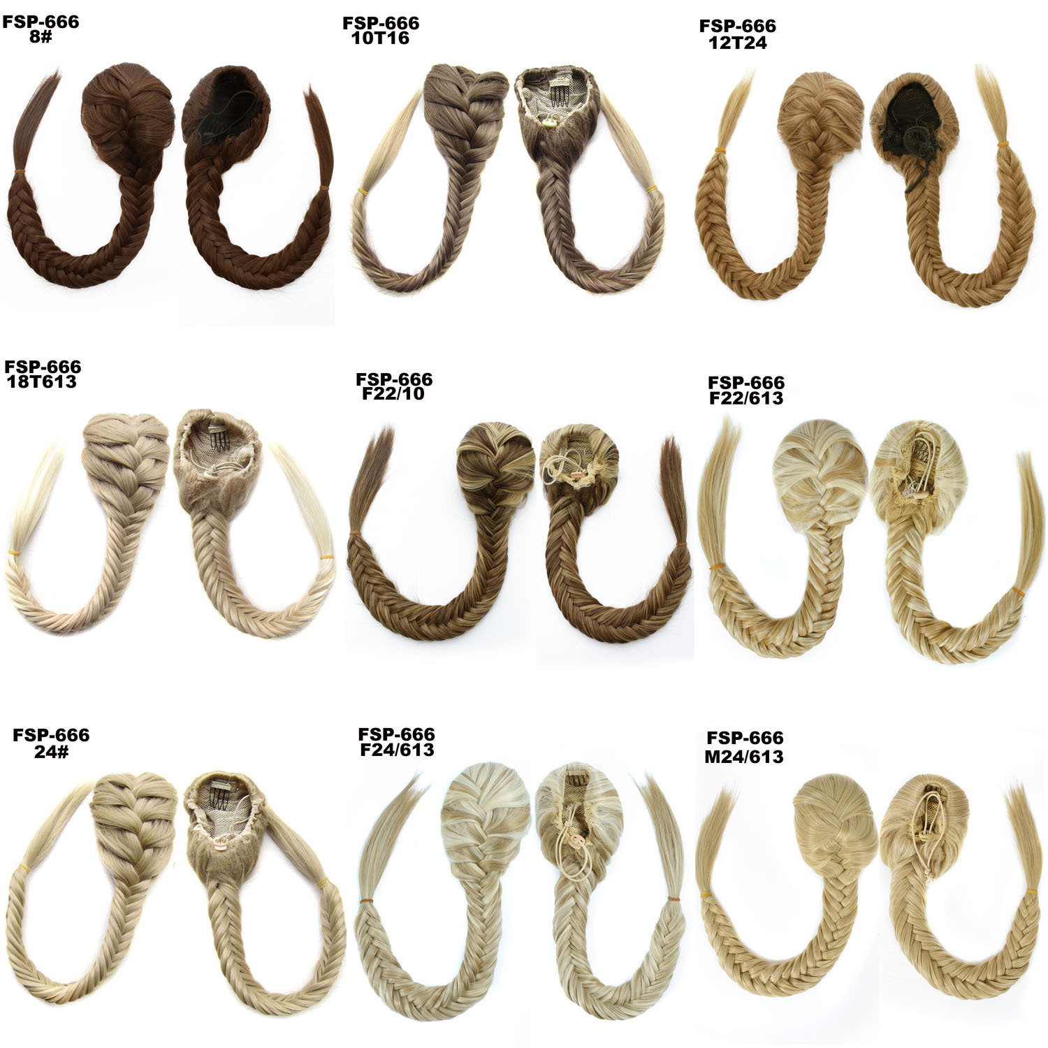 Peachbone trenza pelucina damas caballo trenza africana cordón torcido trenza cabello trenza