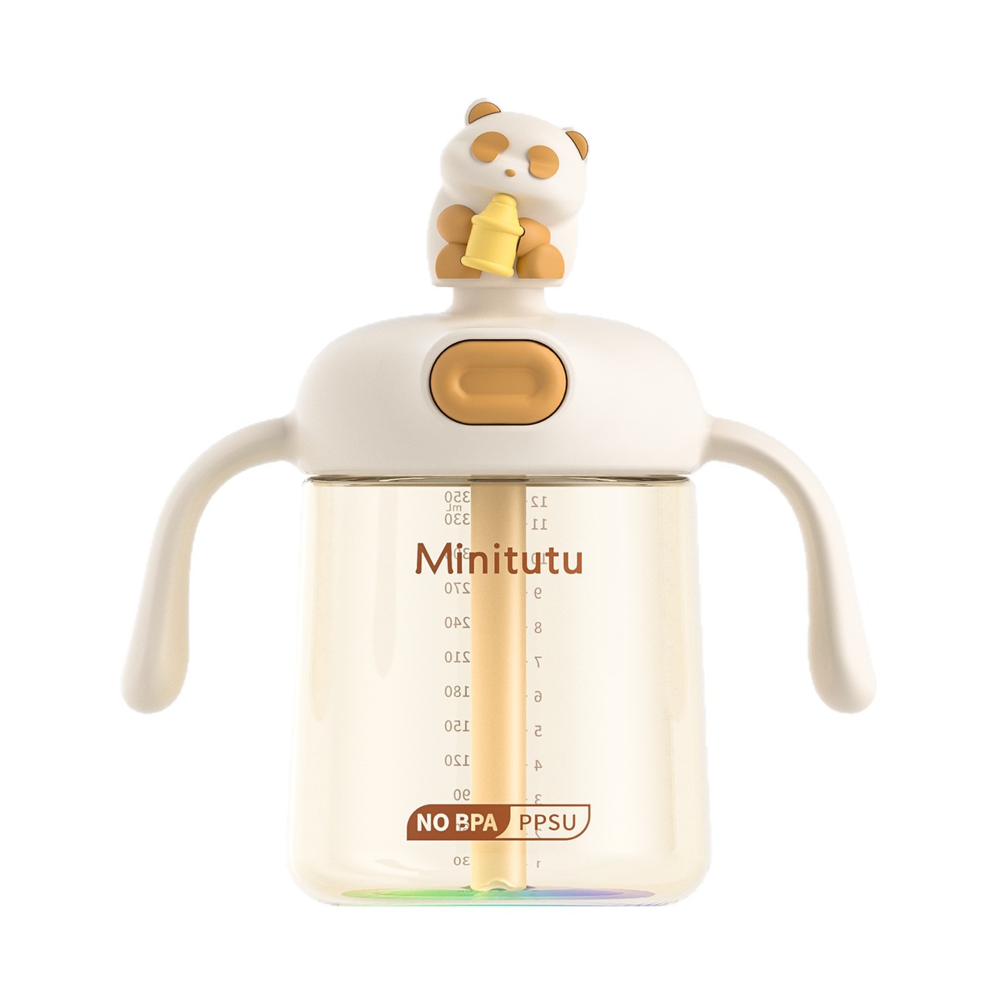 Vaso Entrenador Infantil con Sorbete 350ml de PPSU con Asa para Niños image 5