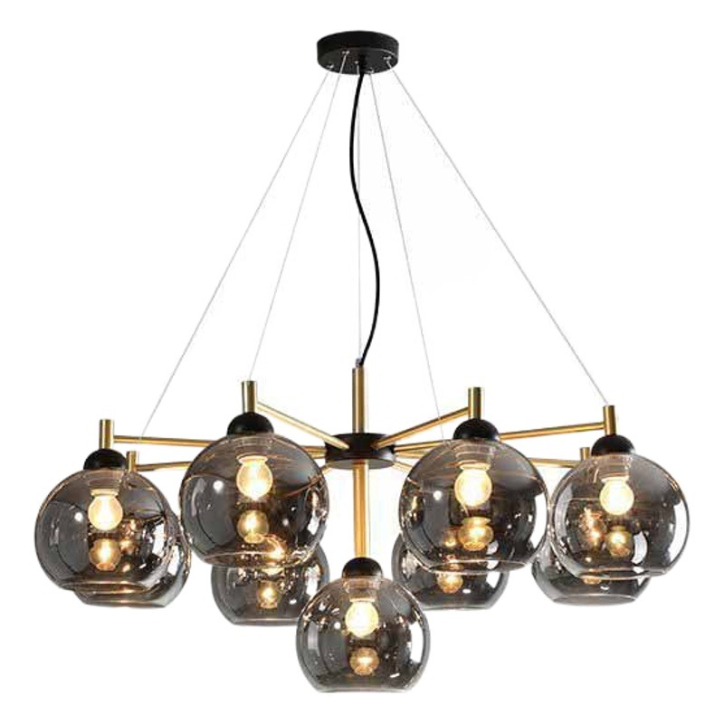 Luz de lujo sala de estar lámpara moderna creativa café Hotel habitación Tienda ropa tienda decoración lámparas una generación