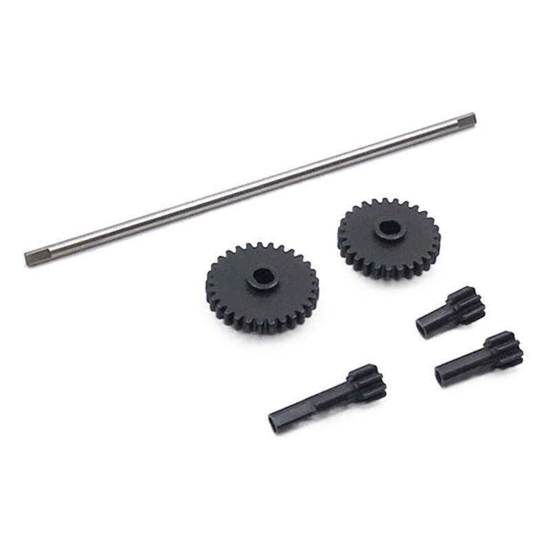 Weili 1/28 284131 k979 k989 k999 coche de control remoto metal actualización engranaje reducción diente activo