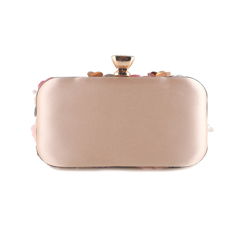 Borsa da sera da donna con paillettes fatte a mano e fiori, nuova moda per la cena, 2023_voghion.com