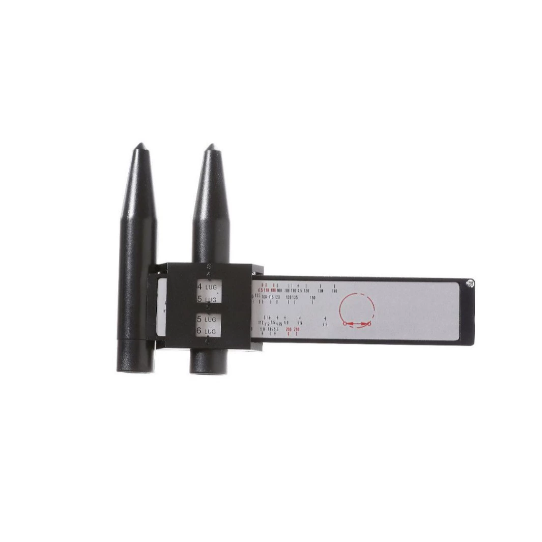 Трансграничный штангенциркуль PCD линейка PCD 8LUG инструмент для измерения расстояния между отверстиями ступицы линейка Модифицированная линейка расстояния между отверстиями
