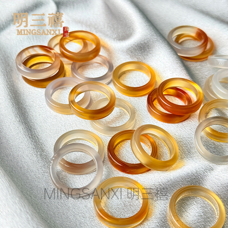 말 소재 직선 컷 폭 4.7MM [혼합 색상 무작위로 분포]