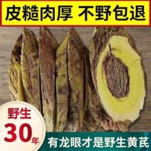 野山黄芪大片500g克甘肃岷县北芪特级新货无硫磺中药材北其泡水煮