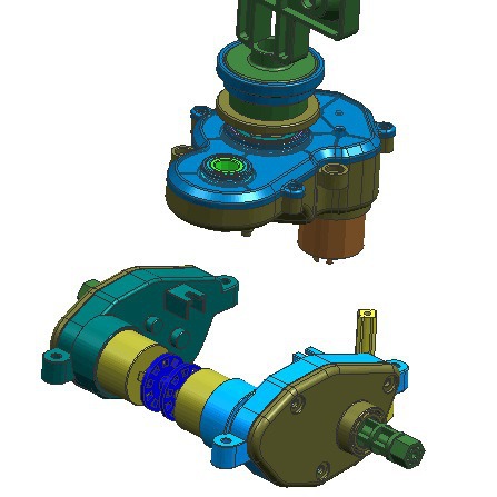 智能机器人伺服电机传动齿轮箱机器人齿轮箱
