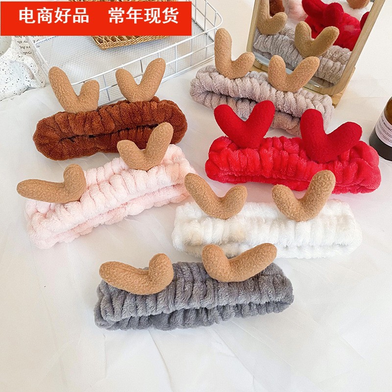 cartoon headband for face washing