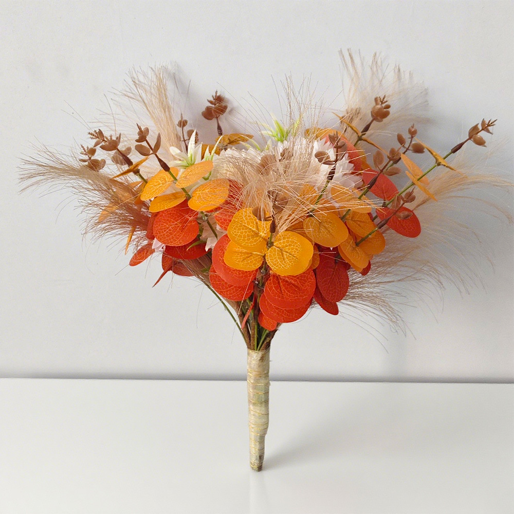 Yugari bola de flores en la mano para obtener un certificado de boda de alto nivel de flores falsas nuevas damas de honor pequeñas flores en la mano venta caliente transfronteriza