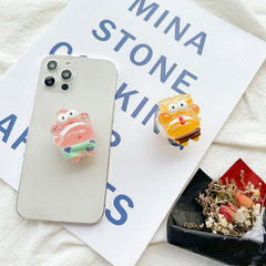 Phone Airbag Bracket Cute Starfish Sponge Girly Heart Adjustable Back-Stick Desktop Movie Watching Support Stand