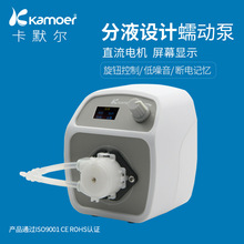 卡默尔DKCP流量80毫升/分OLED显示屏可调速小型实验室分液蠕动泵