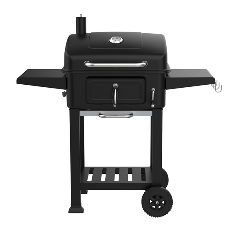 Parrilla de carbón para patio de villa en stock, apta para 10 personas, parrilla para exteriores, para uso doméstico.