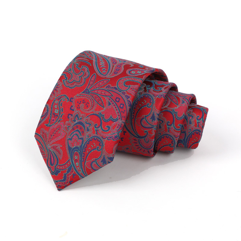 Corbata de hombre jacquard bordado 8CM poliéster seda corbata tejida hombre sentido superior l corbata logo diseño y producción