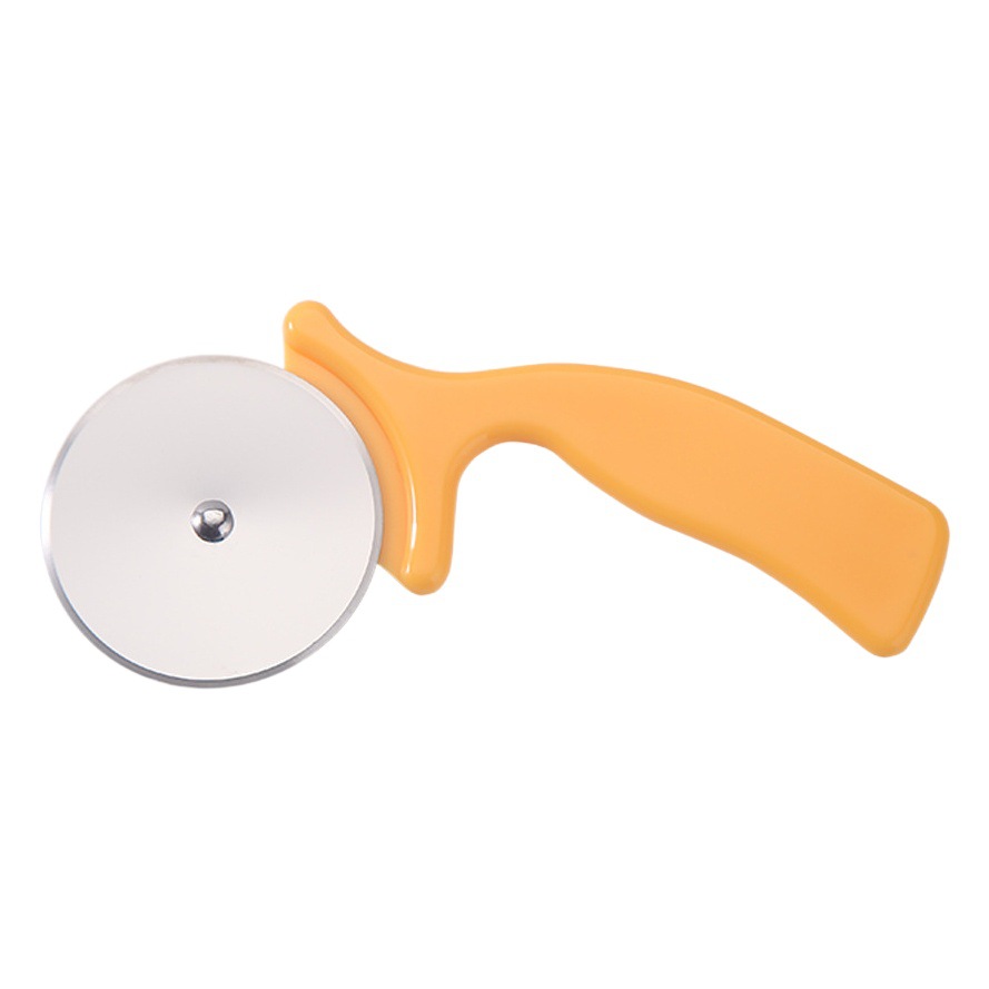 Stainless steel pizza cutter baking tool pancake cutter kitchen round roller cutter in stock wholesale