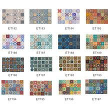 ET182-197�羳���������޻���ש���Ҿ�װ����ճ��ˮDIYǽ��ֽ24Ƭ