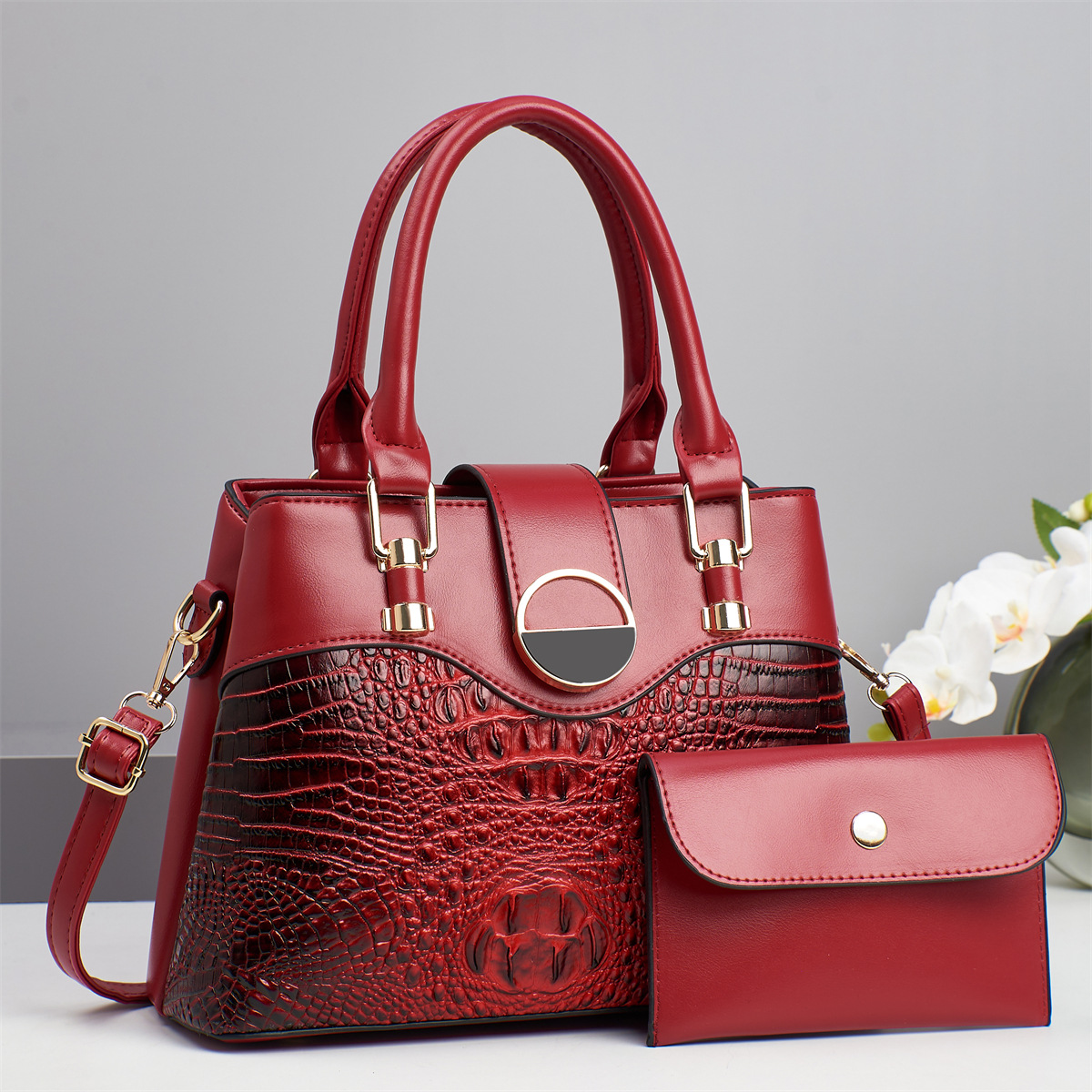 Bolso de moda, bolso de mujer, bolso de hombro, bolso de mujer, bolso de mano de estilo coreano.