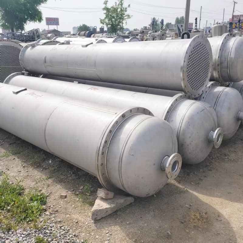 二手150平方冷凝器 不锈钢冷却设备 二手真空冷却器