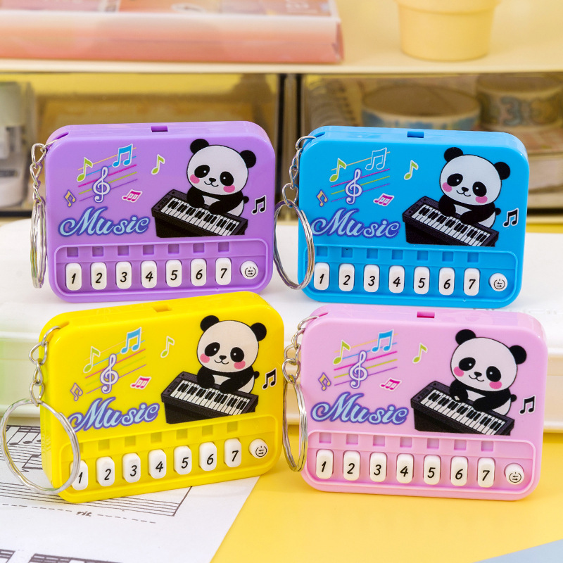 迷你掌上钢琴儿童电子琴可弹奏发光创意高颜值钥匙扣挂件小玩具