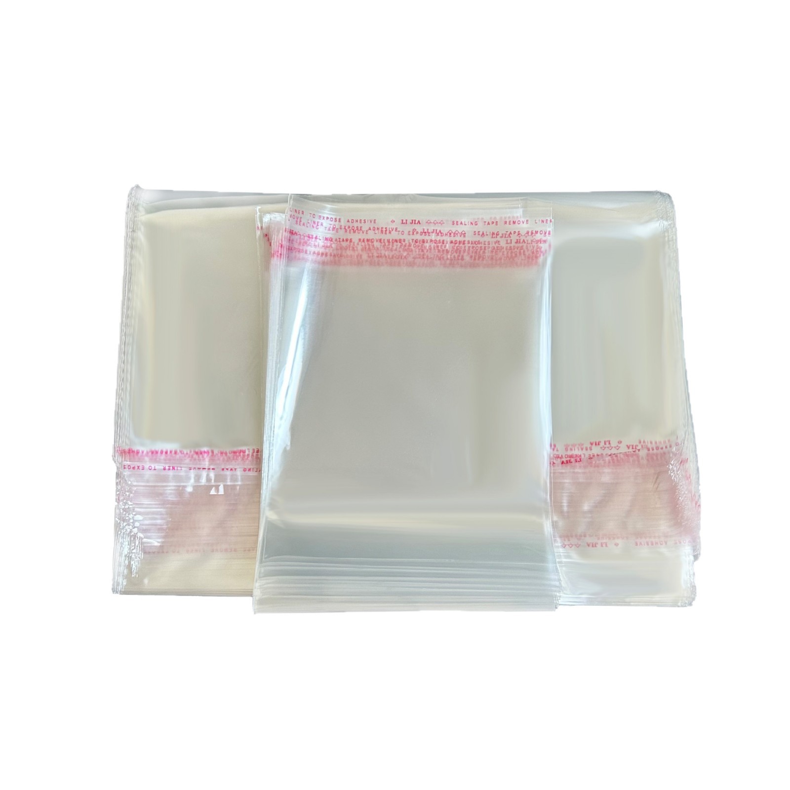 Bolsa de ropa con estampado de punto, bolsa de embalaje transparente, bolsa de plástico con cierre hermético, bolsa autoadhesiva, impresión personalizada