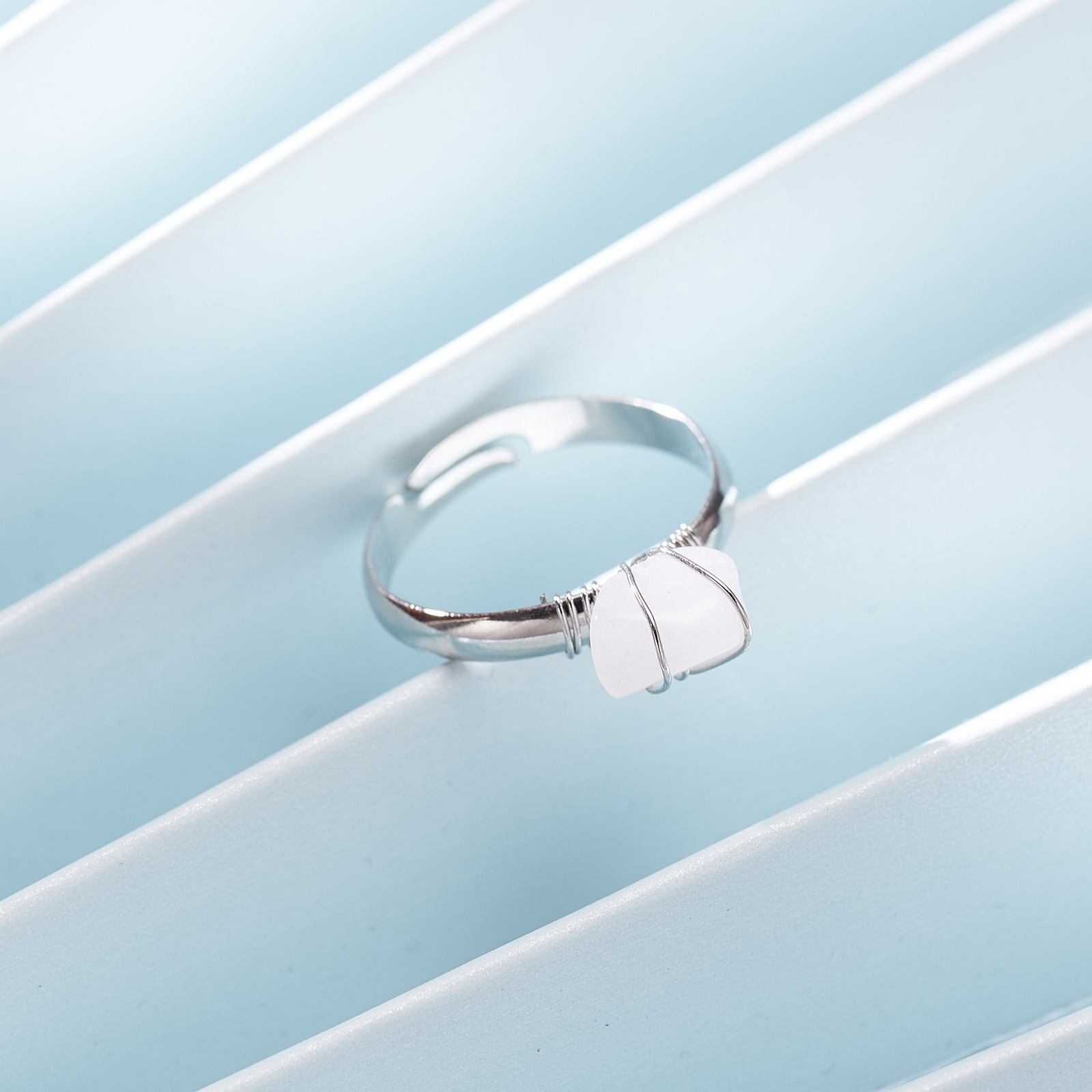 Fashion Geometric Copper Plating Open Ring 1 Piece