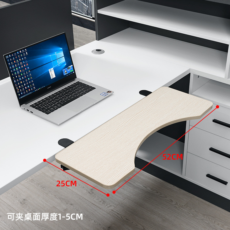 デスクトップ延長ボードブラケット穴なし拡張延長ボードパソコンテーブルワイド折りたたみボードクロスステッチ|undefined