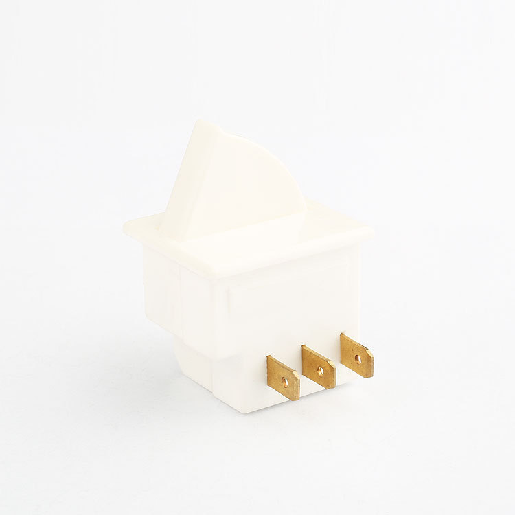 厂家直销上海永星KBM 2A 250v白三脚冰箱门控开关