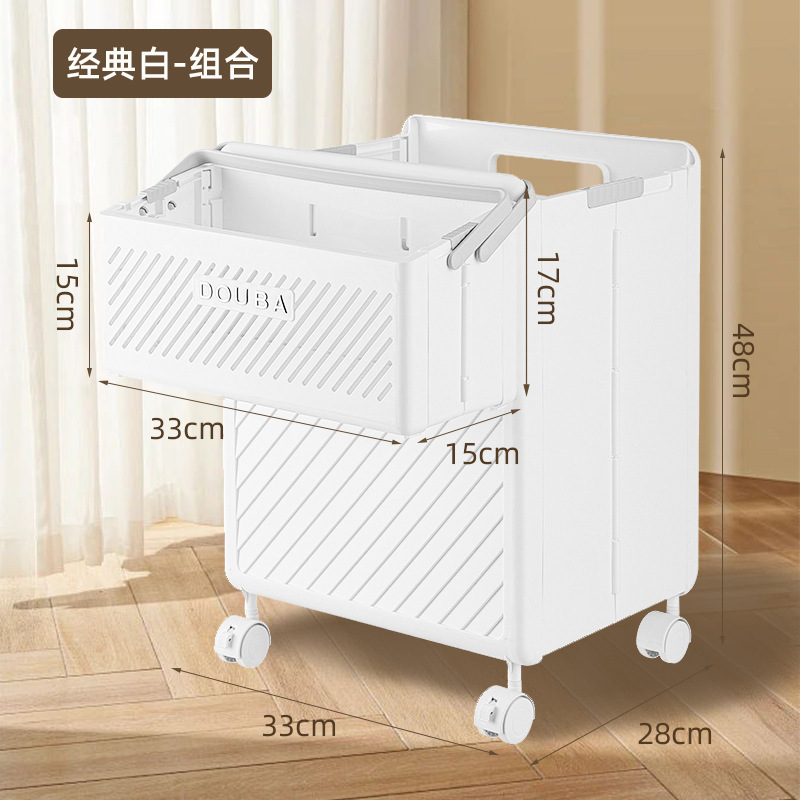 衣服收纳箱可折叠家用大容量脏衣服翻盖收纳筐卫生间衣物整理收纳|undefined