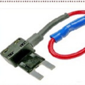 汽车插片保险取电座 束线型插片保险座 直插式插片保险座