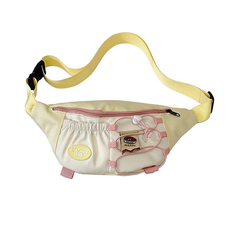 Bolso de Pecho y Cangurera Deportivo de Nailon para Uso Diario