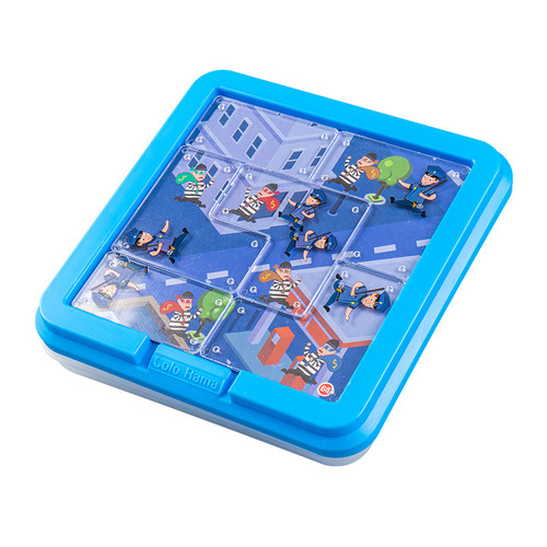 Children's thinking early education card game Guess Who Police Catch Thieves Boy and Girl Board Game Educational Toy