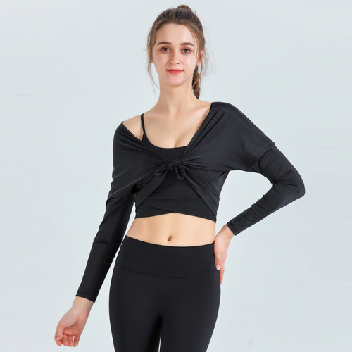 Women's Long Sleeve Yoga Top Cover-Up, Summer New Sun Protection Jacket, Sporty Athleisure Top, Factory Wholesale
