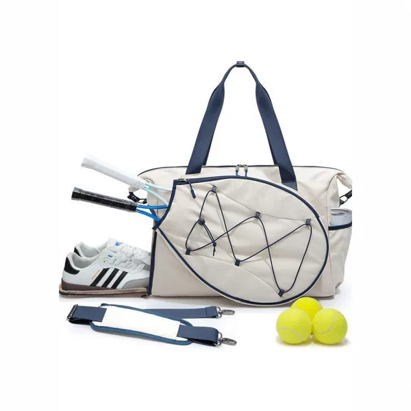 In-Stock Cross-Border New Model Multifunctional Tennis Bag Travel Bag Large Capacity Outdoor Sports Bag with Independent Shoe Compartment