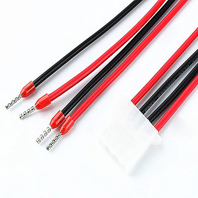 直销50801 50585.08间距大四P端子线 大4P转小4P电源延长转接线