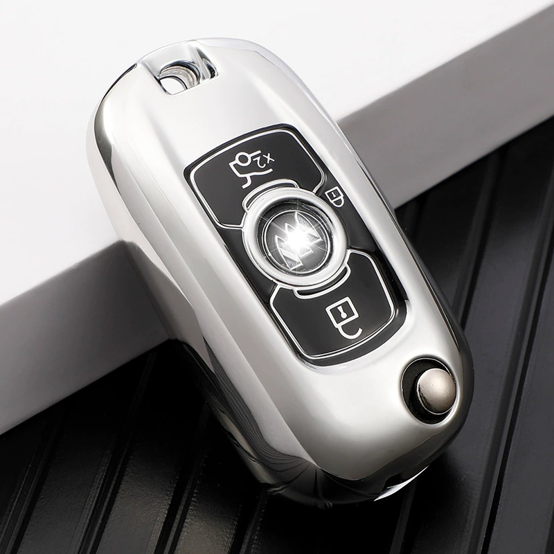 Чехол для автомобильных ключей Buick подходит для ключей Weilang/2018 Kaiyue 2019, чехол для ключей из ТПУ, винил