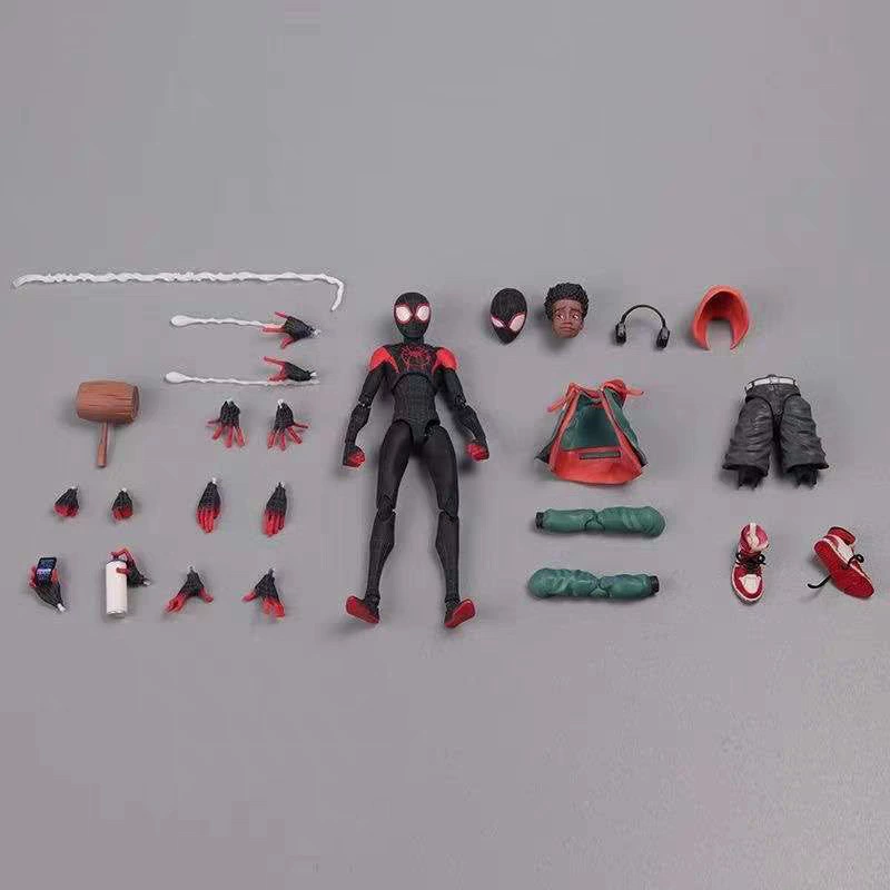 Marvel SHF Spider -Man Parallel Universe 2 Capital Cosmic Miles Move Box Model Model