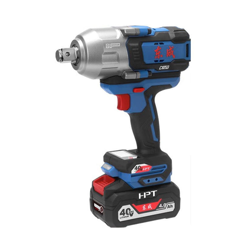 Dongcheng DCPB1718 llave eléctrica sin escobillas 40V carga de litio torsión alta cañón de aire de impacto pesado industrial